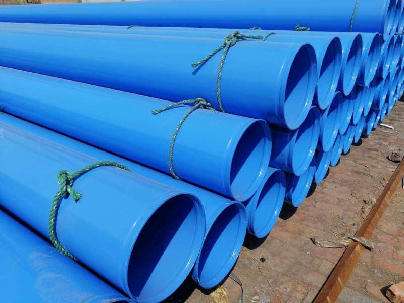 內(nèi)外涂塑螺旋鋼管 內(nèi)外涂塑螺旋鋼管